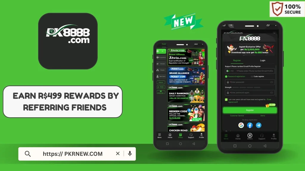 Free to Register on pk8888 Game