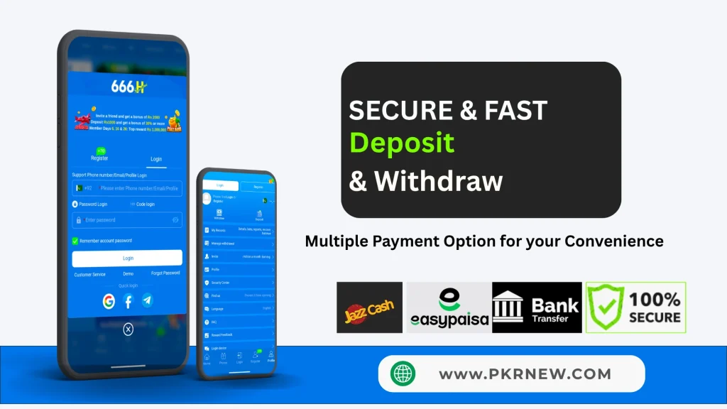 Free Register and earn on 66h apk