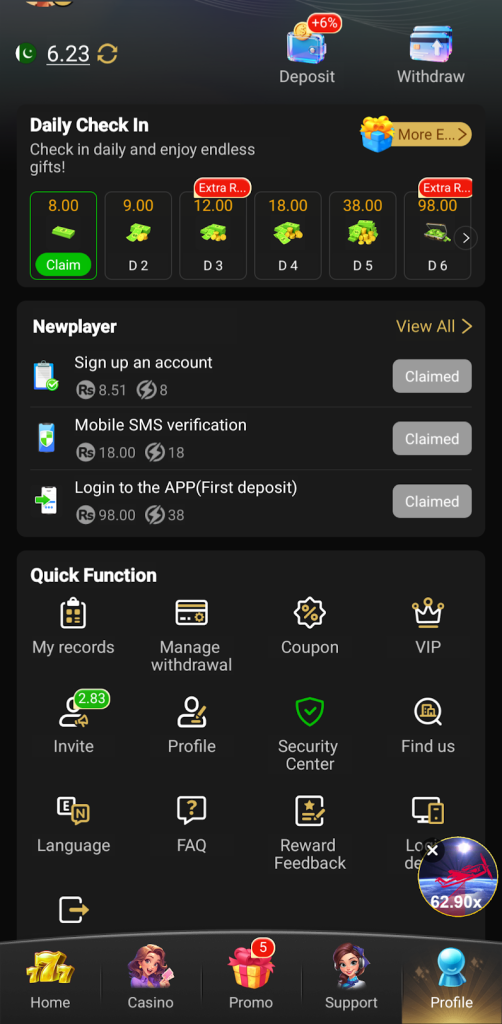 Earn Real Money On pkr98